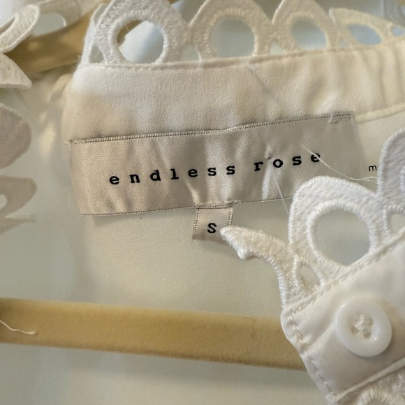 Endless Rose White Lace Mini Dress - Picture 2 of 6